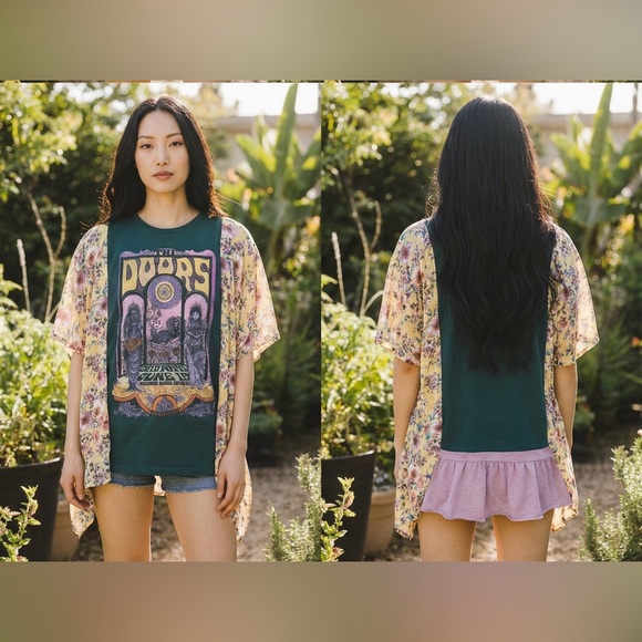 Handmade Tops - Custom Upcycle Graphic